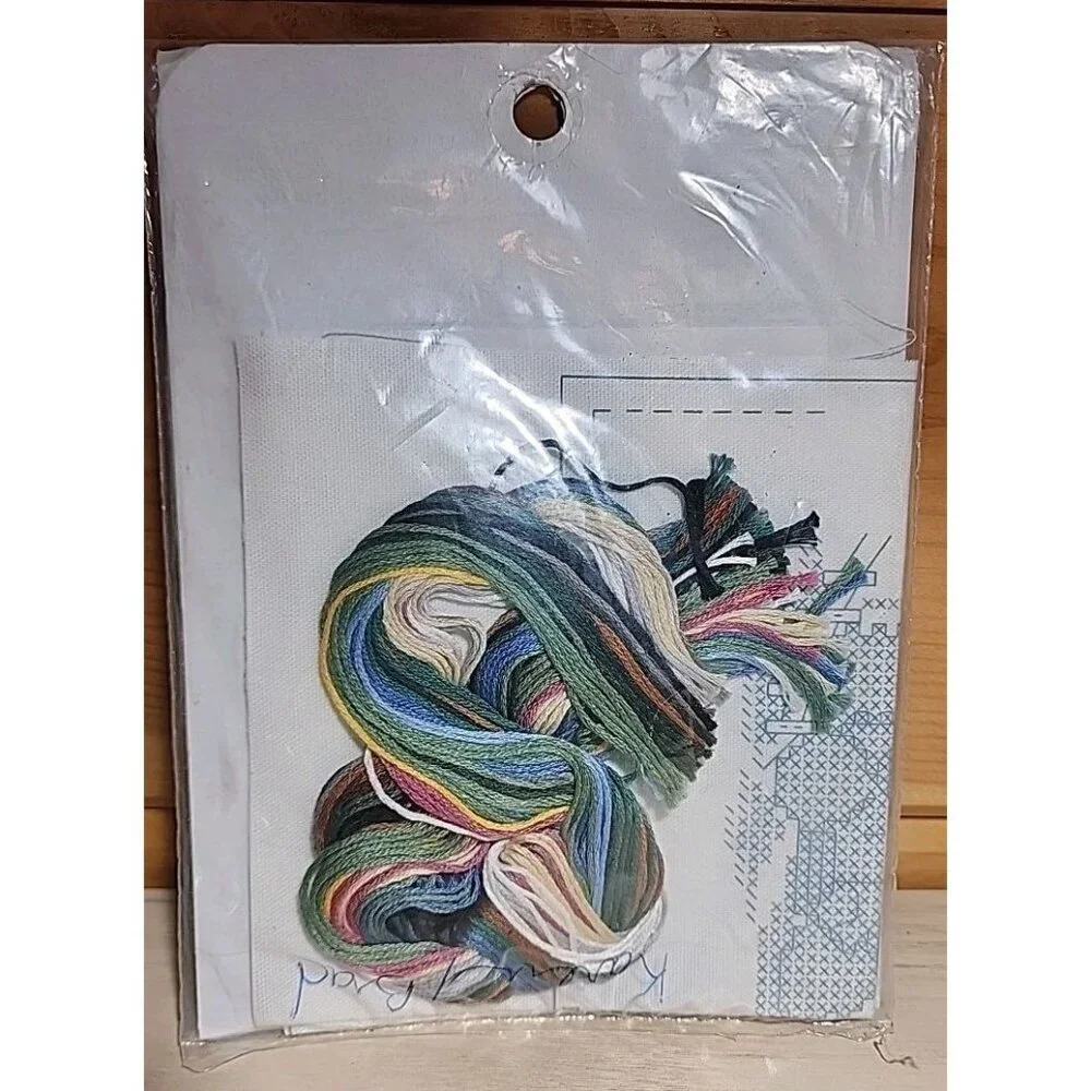 Dimensions Stamped Cross Stitch 6775 The Road to a Friend’s House Is Never Long